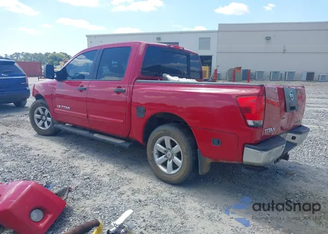 2012 Nissan Titan Sv из США, поврежденный, VIN 1N6BA0ED0CN305780